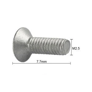 Śruba z łbem stożkowym Śruby z wgłębieniem krzyżowym