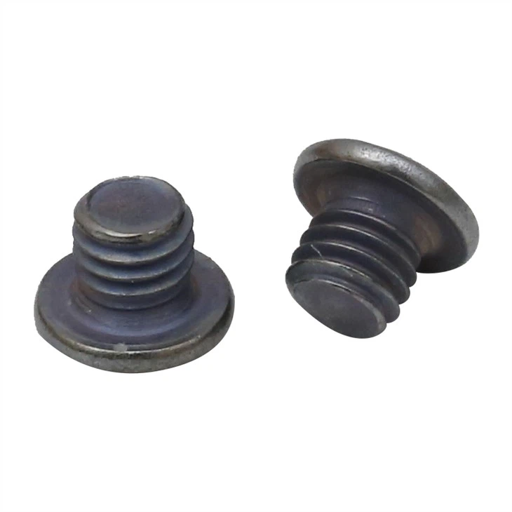 Flat head phillips anodized small screw